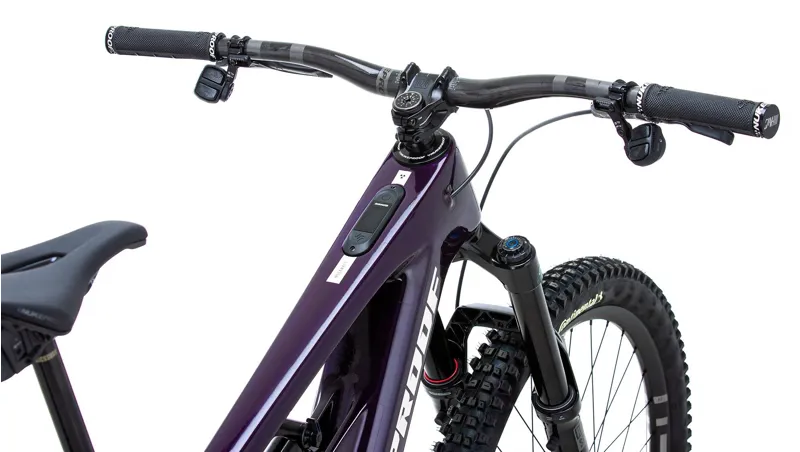 Nukeproof Megawatt Carbon 297 Pro Electric Bike 2024 Purple-7