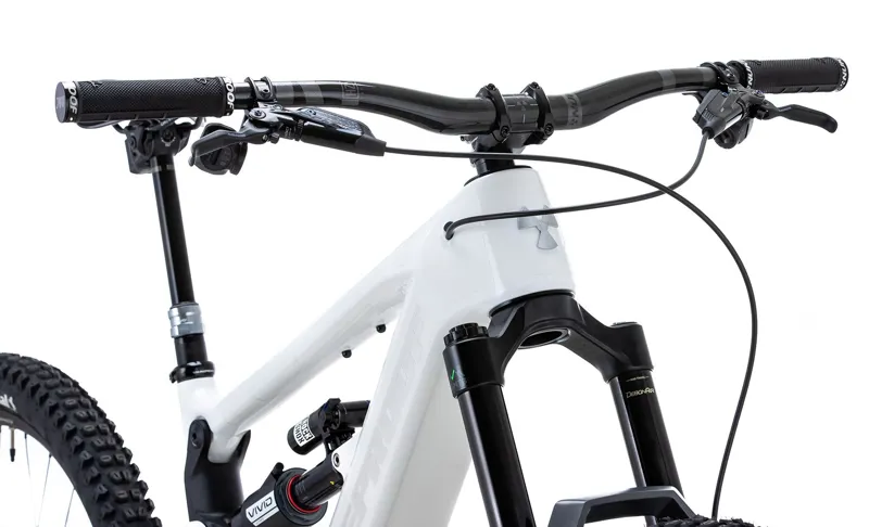 Nukeproof Megawatt Carbon 297 RS Electric Bike 2024 White-5