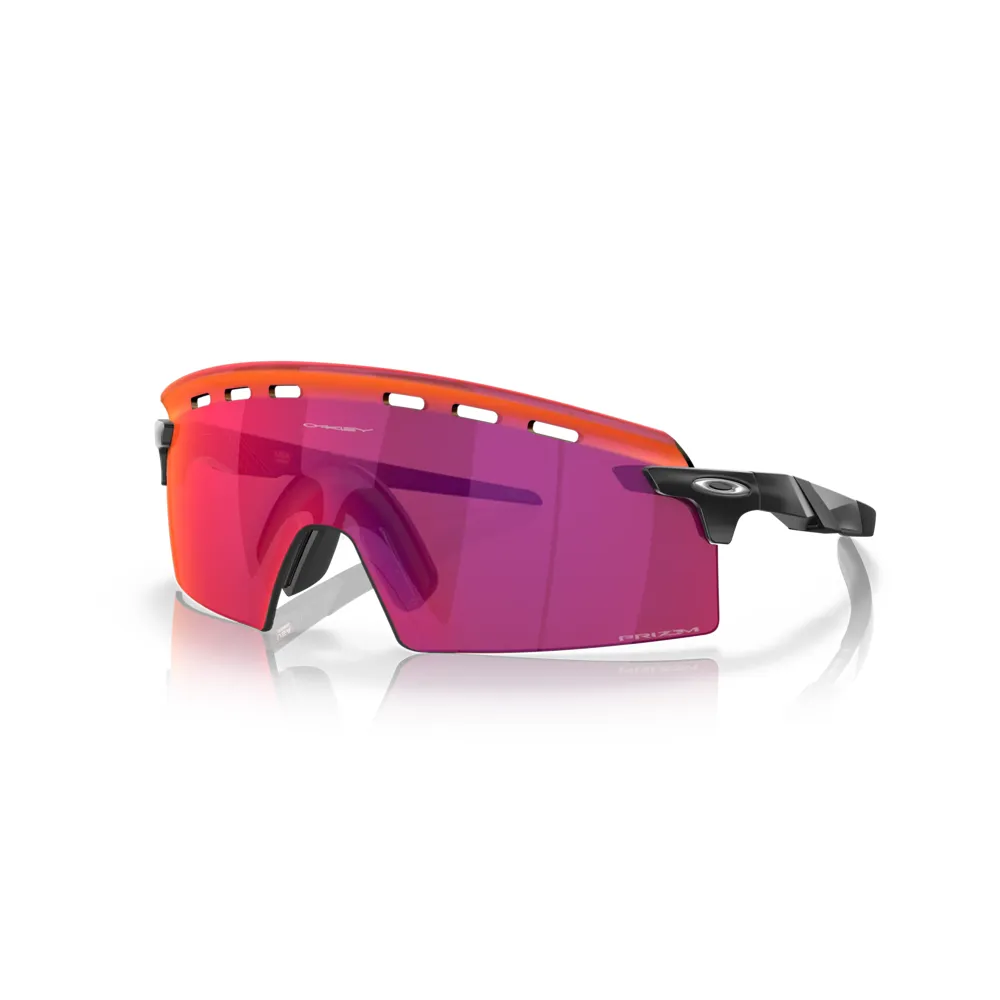 Image of Oakley Encoder Strike Vented Sunglasses Matte Black/Prizm Road