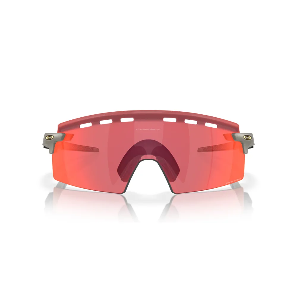 Image of Oakley Encoder Strike Vented Sunglasses Matte Onyx/Prizm Trail Torch