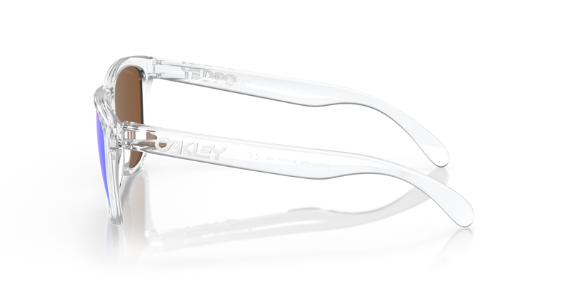 Oakley Frogskin Sunglasses Polished Clear/Prizm/Violet-4
