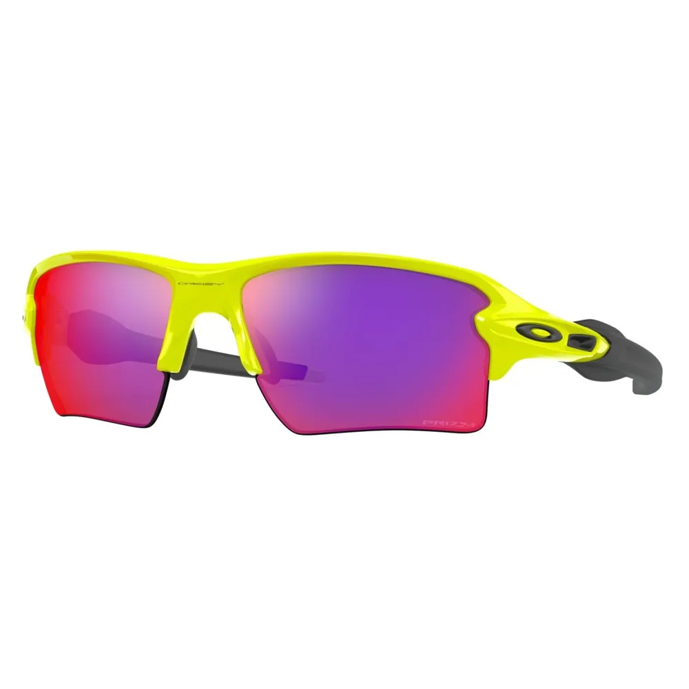 Image of Oakley Flak 2.0 XL Sunglasses Tennis Ball Yellow/Prizm Road