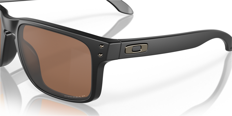 Oakley Holbrook Sunglasses Matt Black/Prizm Tungsten Polarized-4