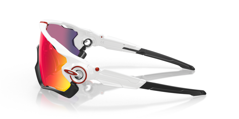 Oakley Jawbreaker Sunglasses Polished White/Prizm Road-1