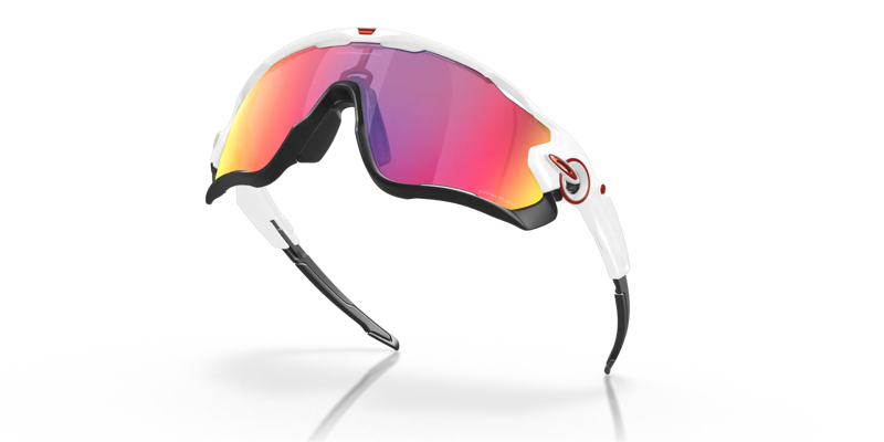 Oakley Jawbreaker Sunglasses Polished White/Prizm Road-3