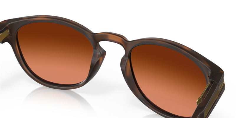 Oakley Latch Sunglasses Matt Brown Tortoise/Prizm/Brown Gradient-3