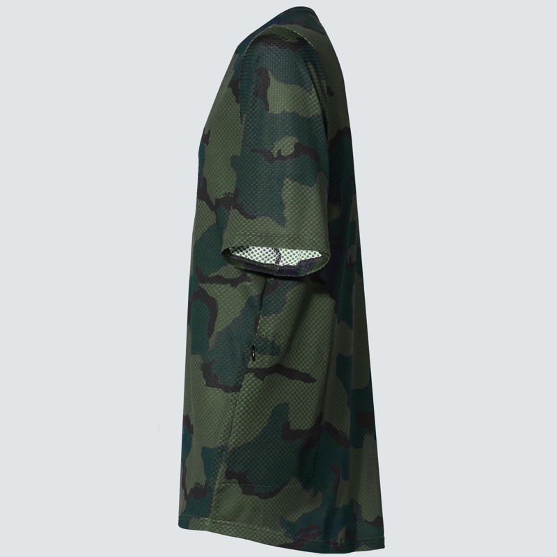 Oakley Ride Free Short Sleeve Jersey B1B Camo Hunter-2