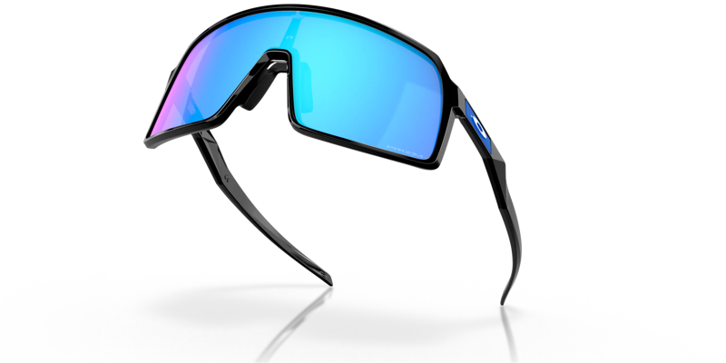 Oakley Sutro Sunglasses Polished Black/Prizm Sapphire-2