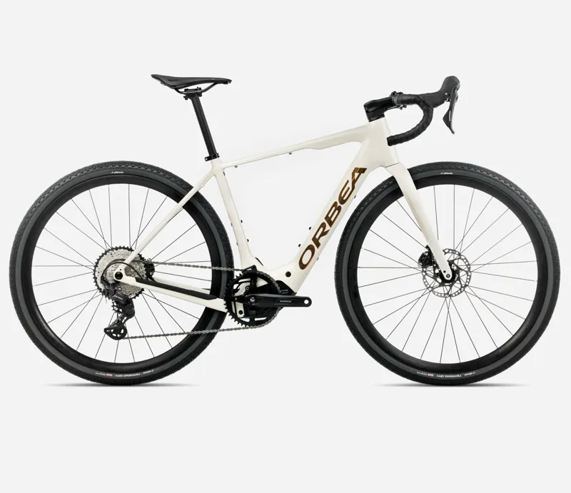Orbea Denna H30 Electric Bike 2026 Ivory White/Titan Gold