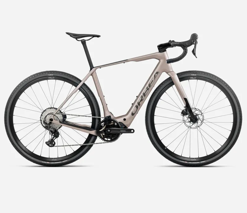 Orbea Denna M30 Electric Gravel Bike 2026 Nickel Matt/Carbon Raw Gloss