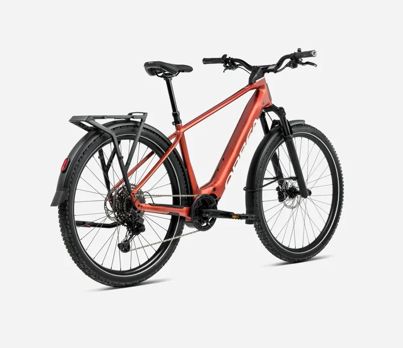 Orbea Kemen Adv 10 Electric Bike 2025 Mars Red/Ivory White-2