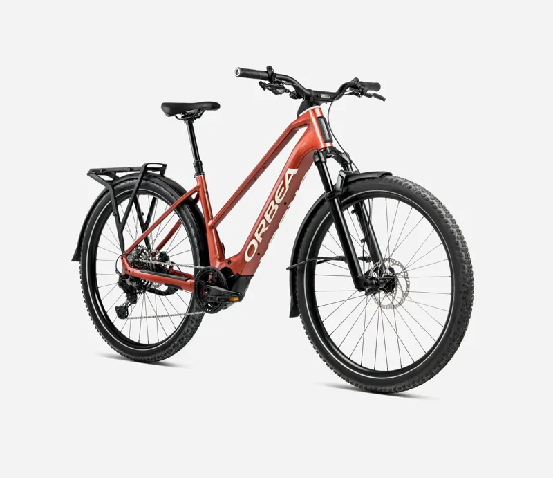 Orbea Kemen Adv 10 Mid Electric Bike 2025 Mars Red/Ivory White-2