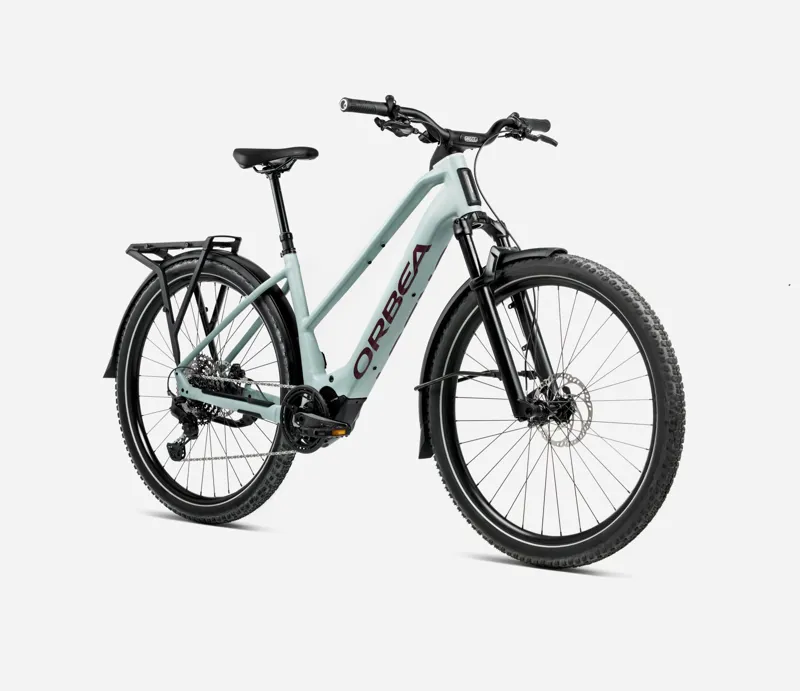 Orbea Kemen Adv 20 Mid Electric Bike 2025 Blue Stone/Burgundy-2