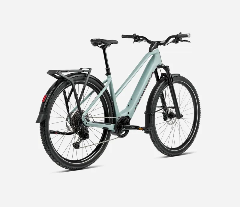 Orbea Kemen Adv 30 Mid Electric Bike 2025 Blue Stone/Burgundy-1