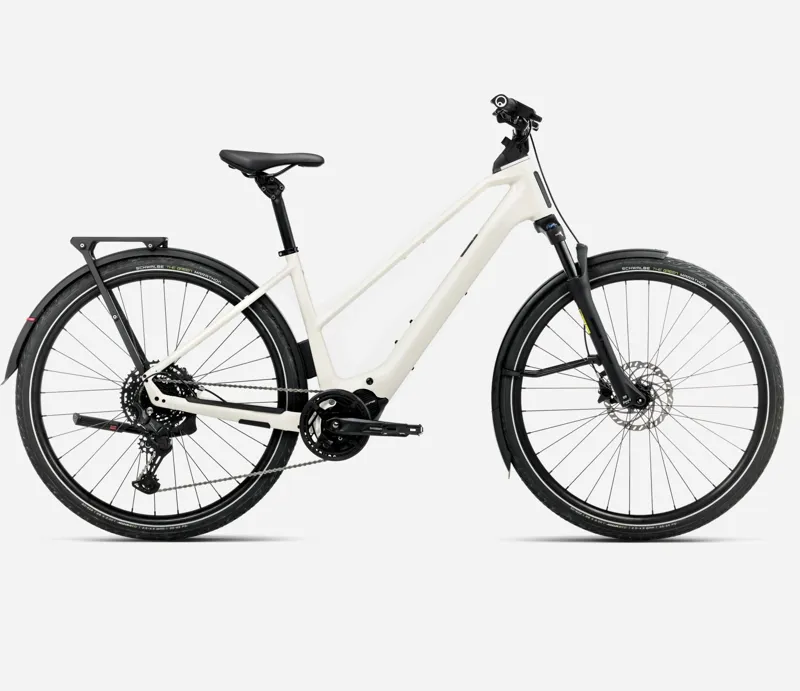 Orbea Kemen Tour 20 Mid Electric Bike 2025 Ivory White