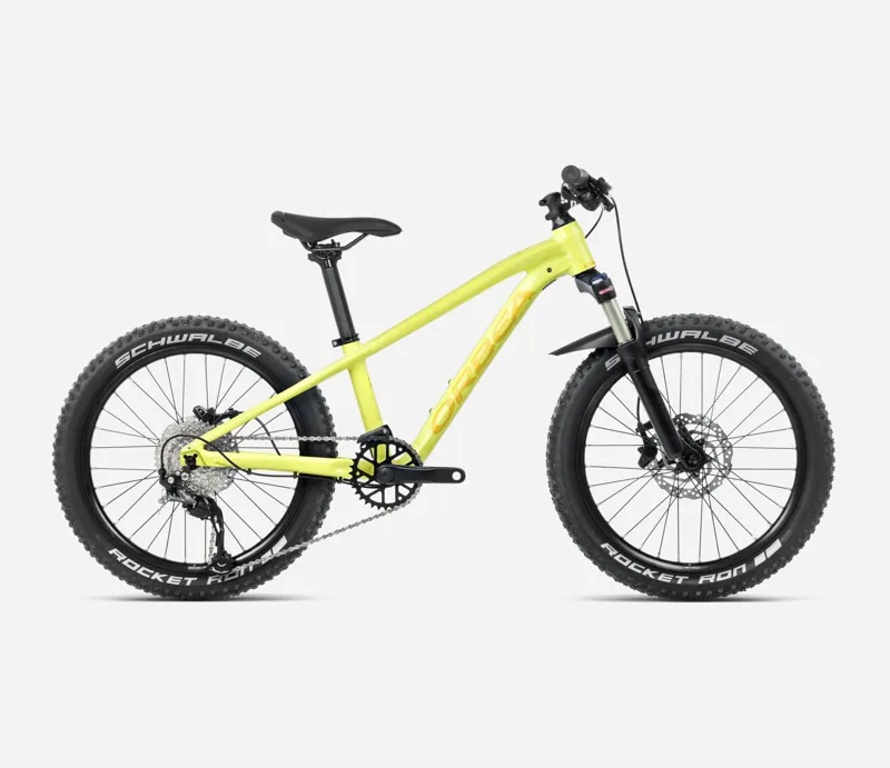 Orbea Laufey 20 H30 Kids Bike 2024 Spicy Lime/Corn Yellow