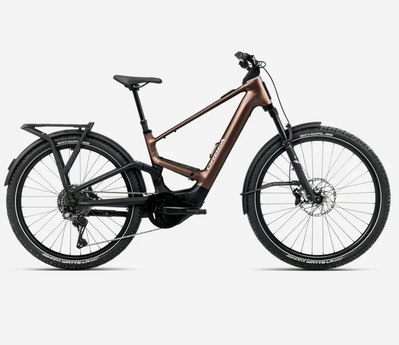 Orbea Muga 20 Electric Bike 2026 Metallic Rust/Diamond Black