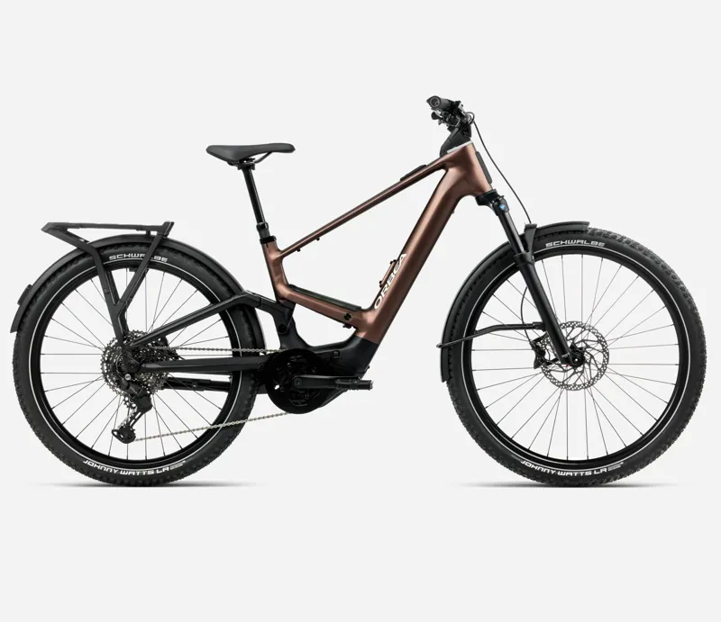 Orbea Muga 30 Electric Bike 2026 Metallic Rust/Diamond Black