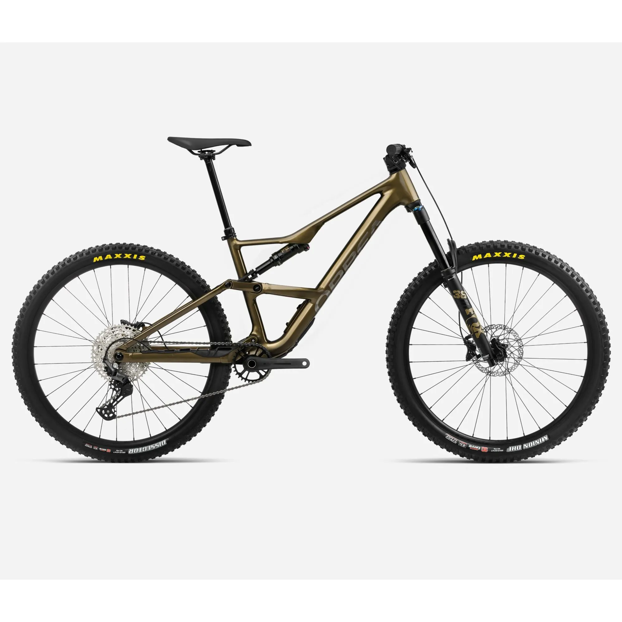 Orbea Occam LT H30 Mountain Bike 2024 Metallic Olive Green Titanium Black