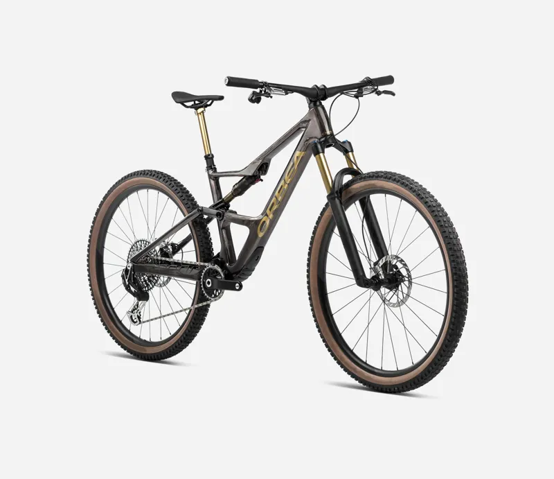 Orbea Occam LT M10 Mountain Bike 2024 Cosmic Carbon View/Metallic Olive Green-1