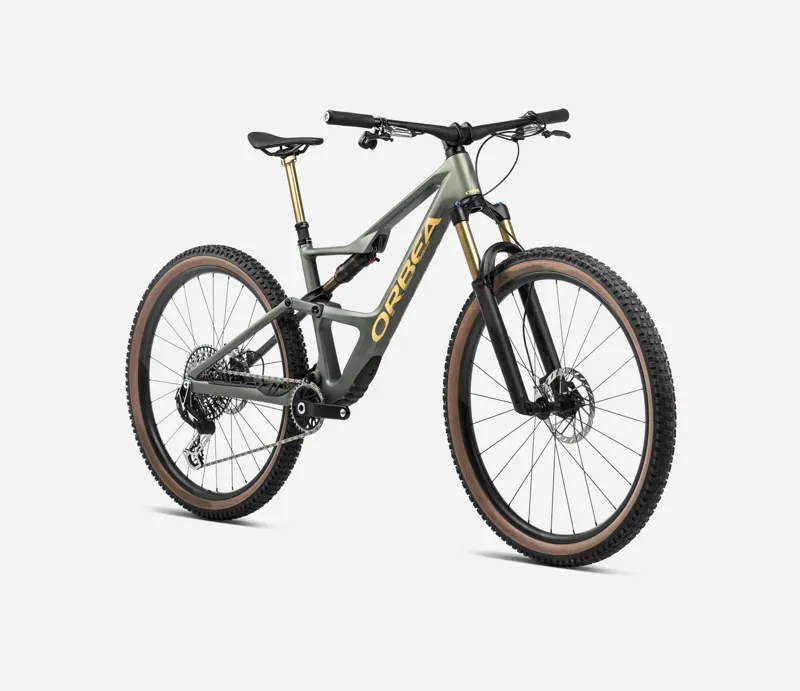 Orbea Occam SL M10 Mountain Bike 2024 Spaceship Green/Corn Yellow-1