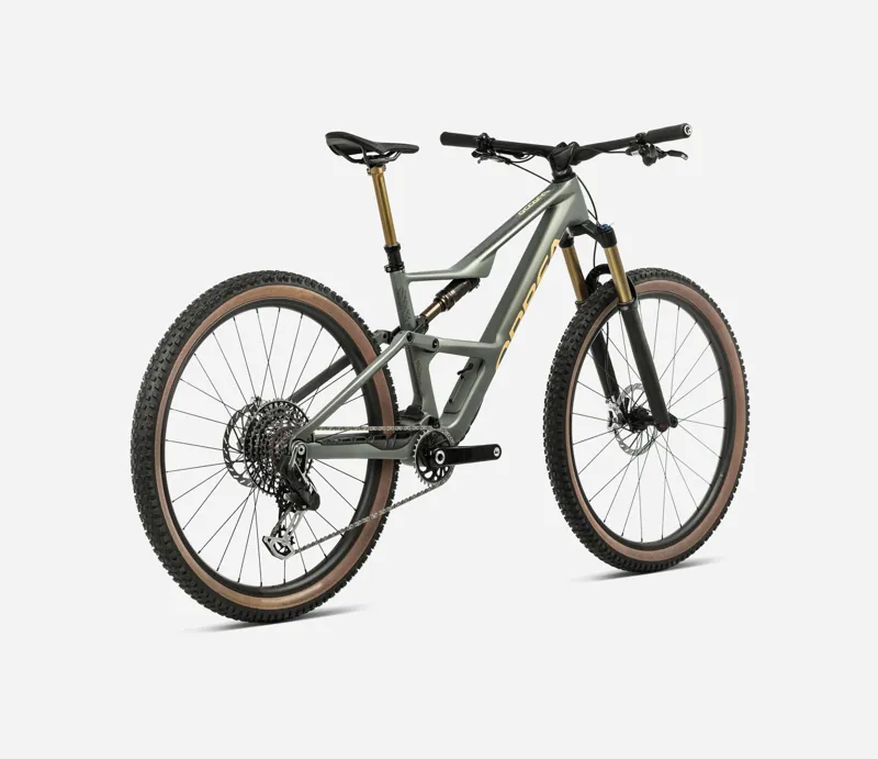 Orbea Occam SL M10 Mountain Bike 2024 Spaceship Green/Corn Yellow-2