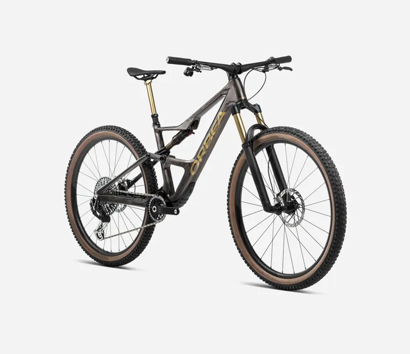 Orbea Occam SL M-LTD Mountain Bike 2024 Cosmic Carbon View/Metallic Olive Green-1