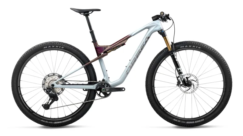 Orbea Oiz M10 Mountain Biking 2027 Frozen Concrete/Sunset Carbon