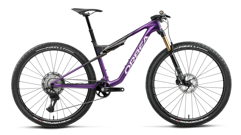 Orbea Oiz M-Pro AXS Mountain Biking 2027 Royal Plum/DiamondBlack Carbon