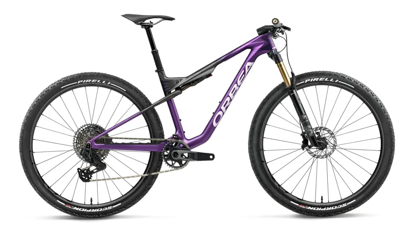 Orbea Oiz M-Team AXS Mountain Biking 2027 Royal Plum/DiamondBlack Carbon