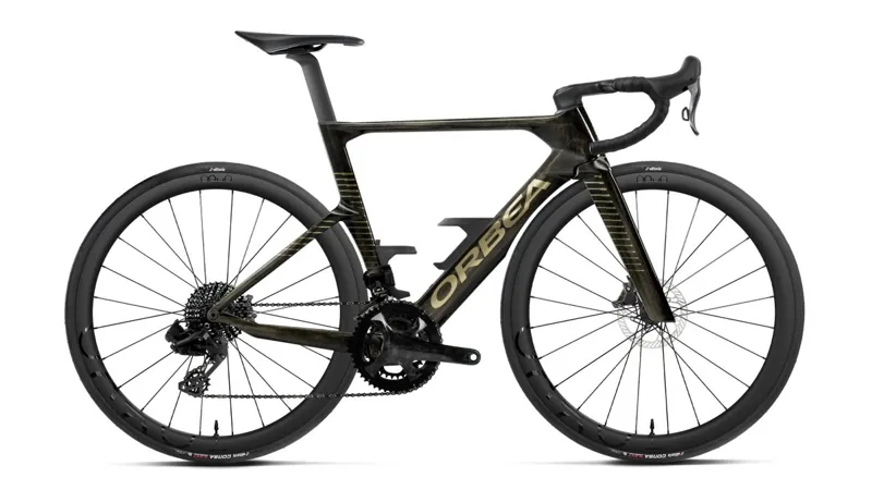 Orbea Orca Aero M22 LTD Road Bike 2027 Magic Gold C View/Titanium