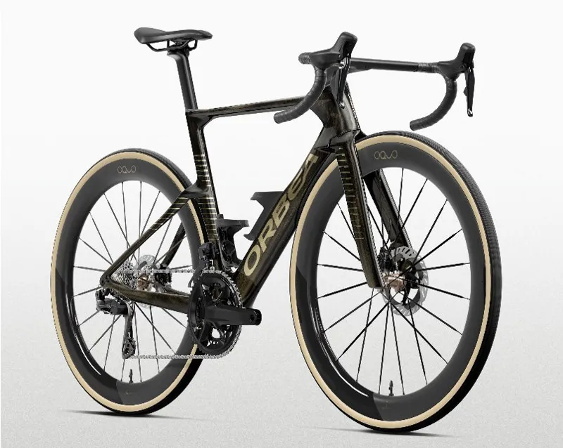Orbea Orca Aero M22 LTD Road Bike 2027 Magic Gold C View/Titanium-1