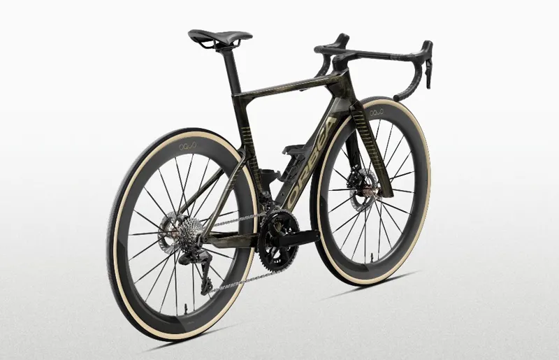 Orbea Orca Aero M22 LTD Road Bike 2027 Magic Gold C View/Titanium-2