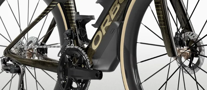 Orbea Orca Aero M22 LTD Road Bike 2027 Magic Gold C View/Titanium-3