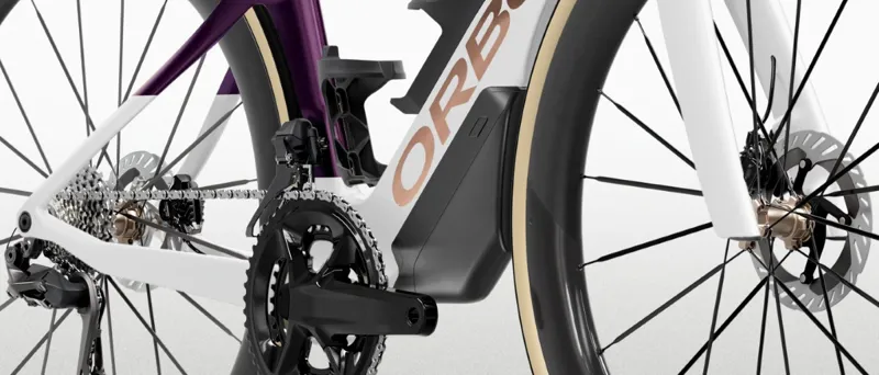 Orbea Orca Aero M22 LTD Road Bike 2027 Golden Off White/Sunset-3