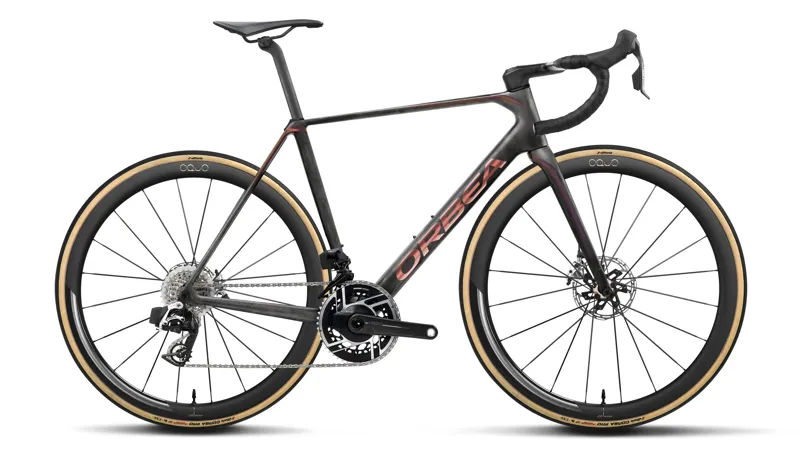 Orbea Orca M11E LTD Pwr Road Bike 2027 Diamond Carbon/Sunset Carbon