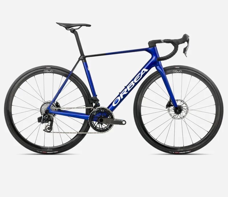 Orbea Orca M21 eTeam Road Bike 2026 Cobalt Blue/Carbon Raw