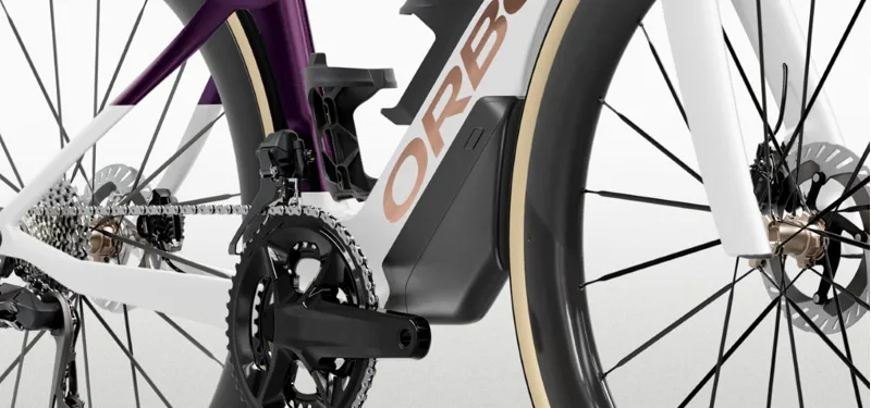 Orbea Aero M30i LTD Road Bike 2027 Golden Off White/Sunset-3