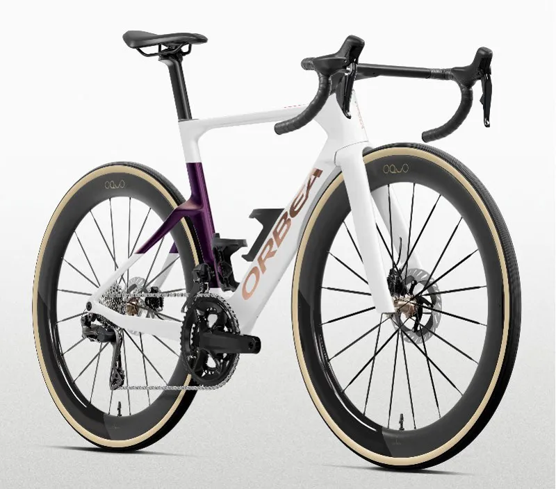 Orbea Aero M30i LTD Road Bike 2027 Golden Off White/Sunset-1