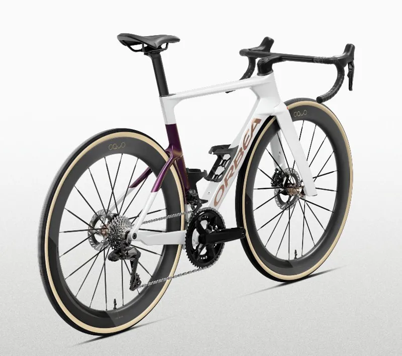 Orbea Aero M30i LTD Road Bike 2027 Golden Off White/Sunset-2