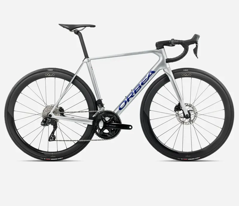 Orbea Orca M30i Ltd PWR Team Road Bike 2026 Spark Silver/Titain Grey