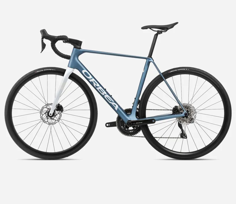 Orbea Orca M30i Road Bike 2024 Slate Blue/Halo Silver-1