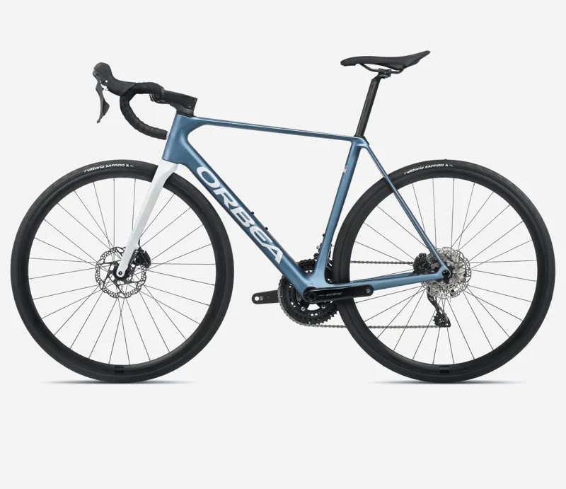 Orbea Orca M35 Road Bike 2024 Slate Blue/Halo Silver-1