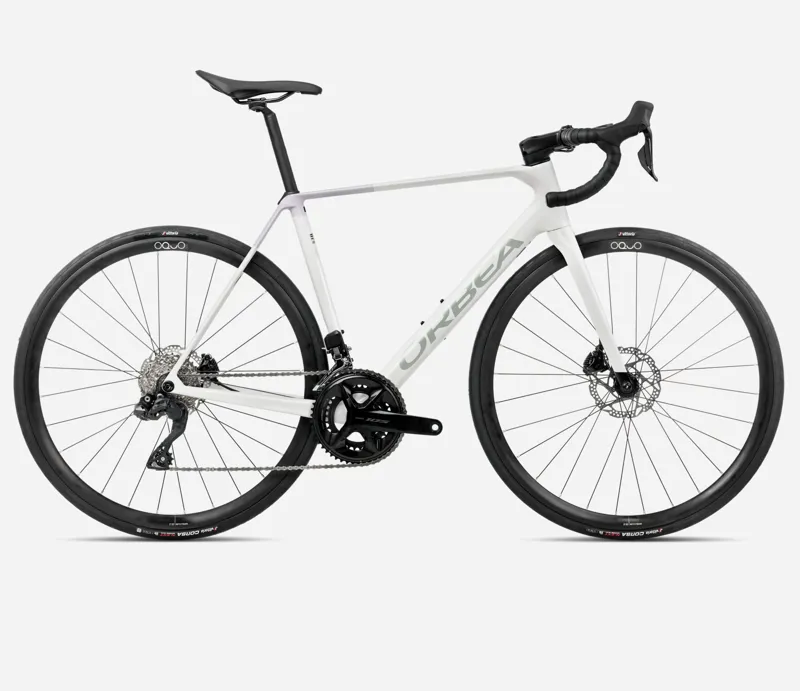Orbea Orca M35i Road Bike 2026 Iris White/Lilac