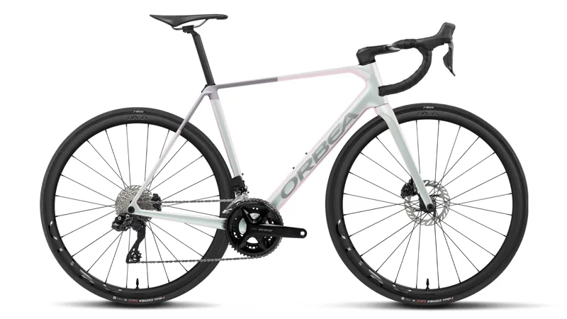Orbea Orca M35i Road Bike 2027 Iris White/Lilac