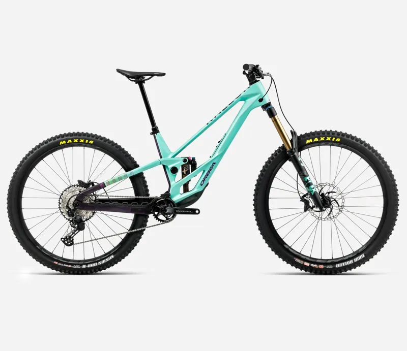 Orbea Rallon E10 Mountain Bike 2026 Aloha Green/Fantasy Purple Carbon View