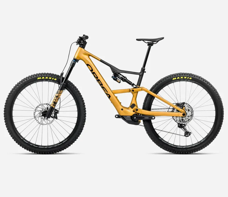 Orbea Rise LT H10 Electric Bike 2025 Bumble Bee Yellow/Black-1