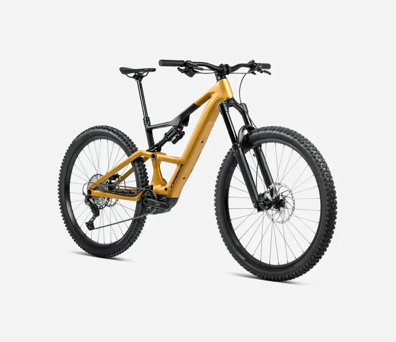 Orbea Rise LT H20 Electric Bike 2025 Bumble Bee Yellow/Black-2