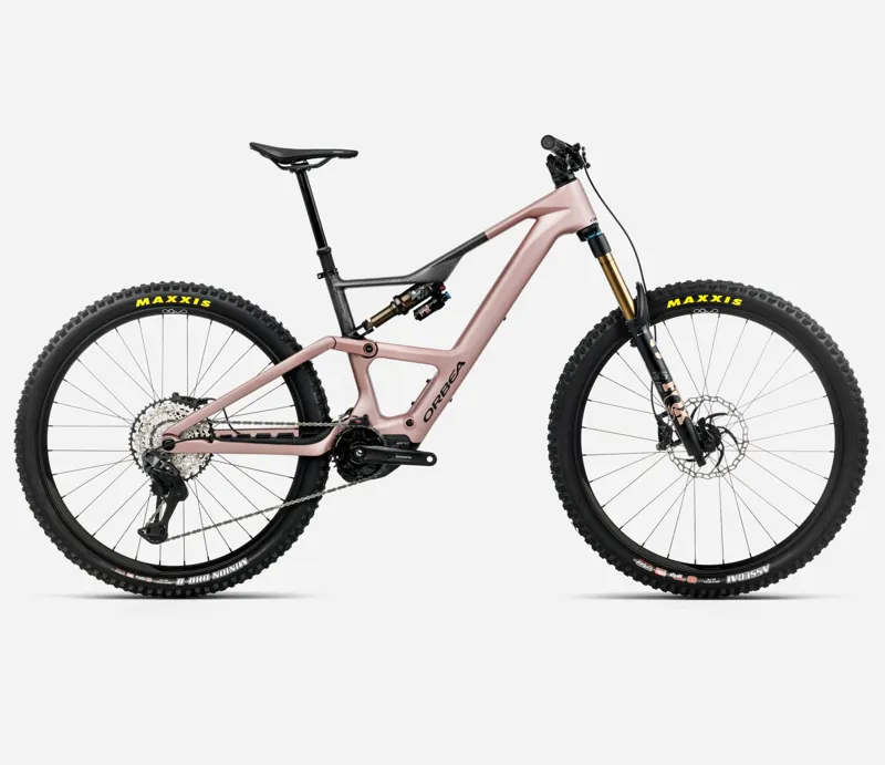 Orbea Rise LT M10 630Wh Electric Bike 2026 Desert Rose/Carbon Raw