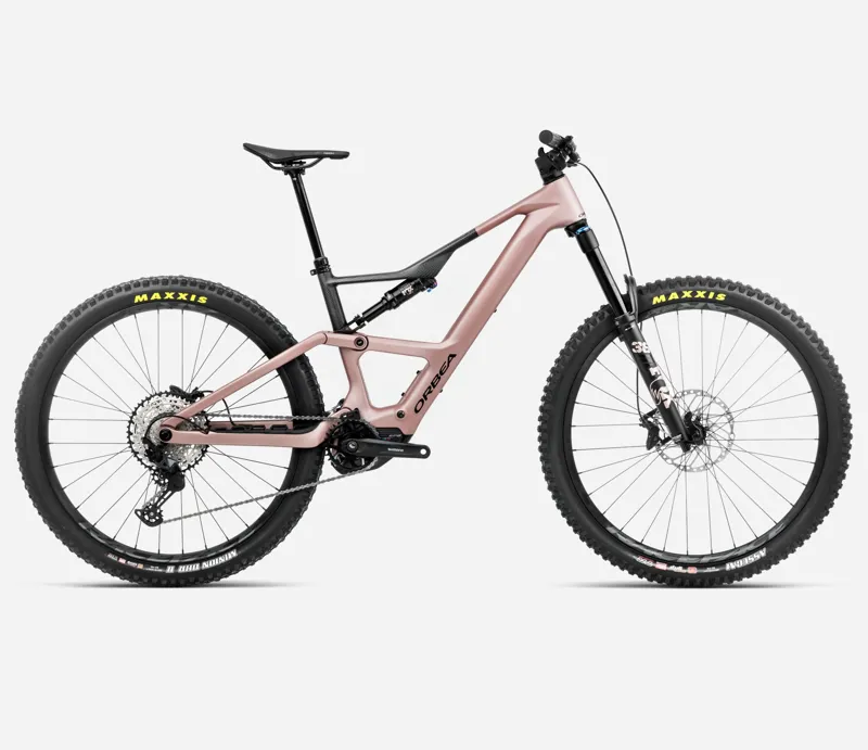 Orbea Rise LT M20 420Wh Electric Bike 2025 Desert Rose/Carbon Raw